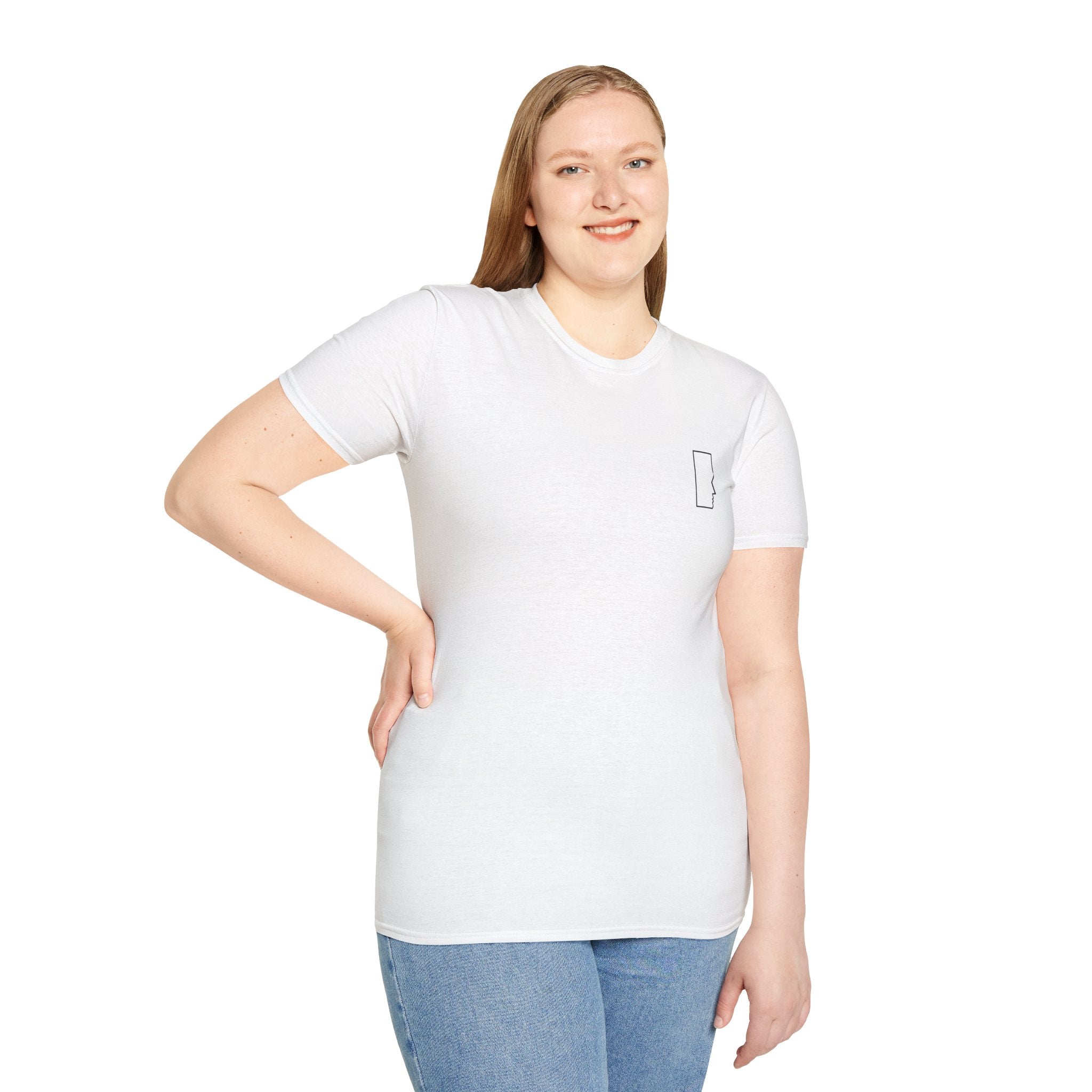 Minimalistic Face Unisex T-Shirt