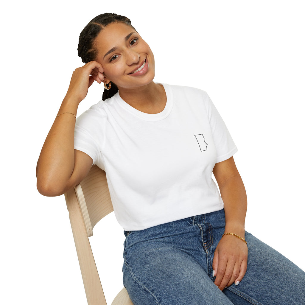 Minimalistic Face Unisex T-Shirt