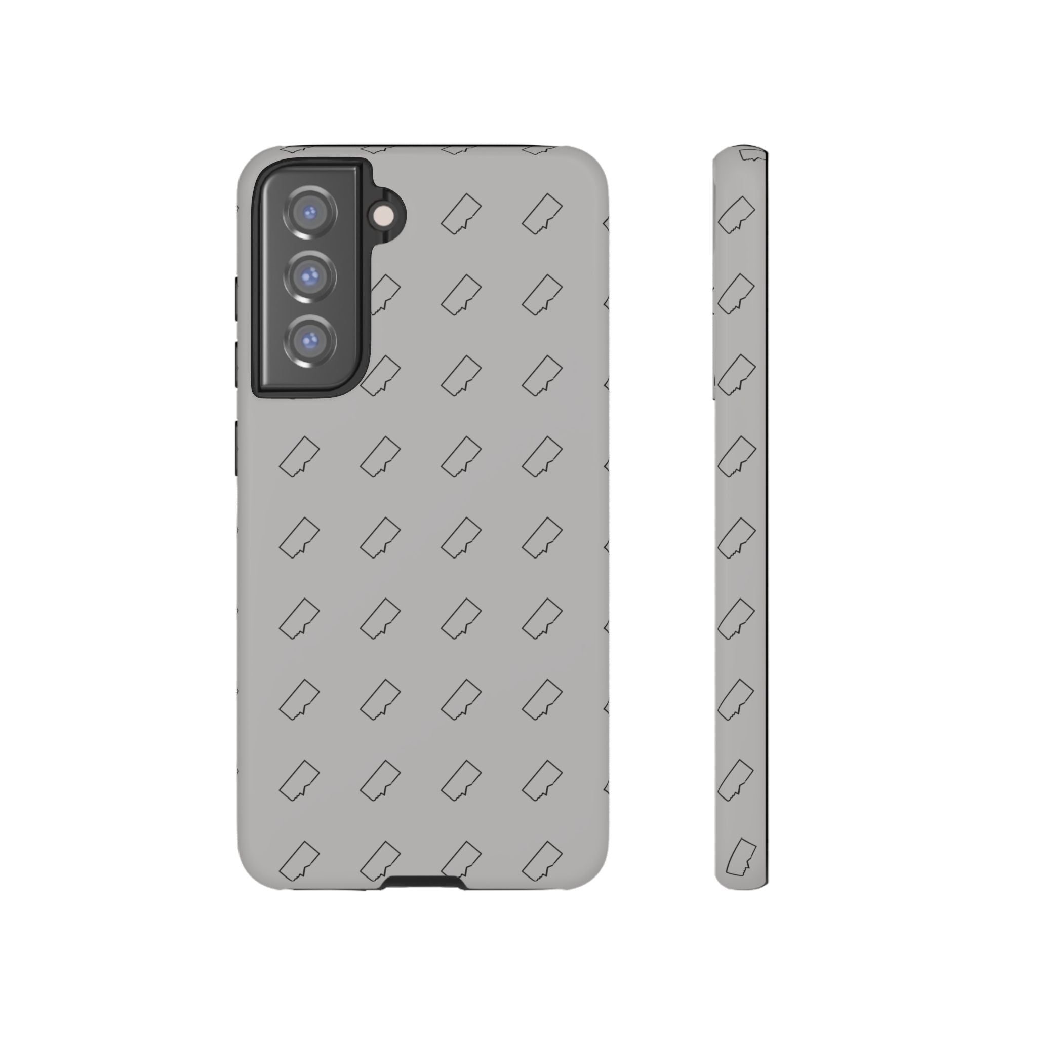 Phone Case - Minimalistic Face Pattern