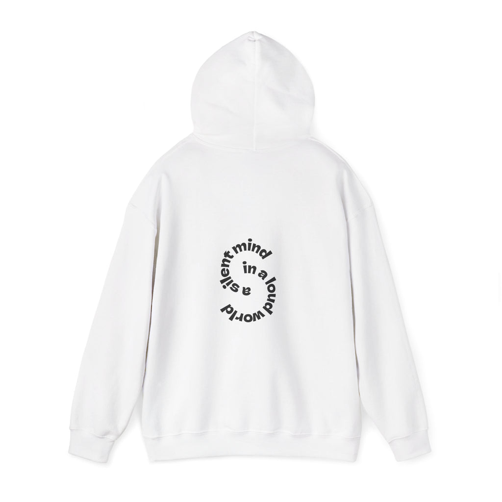 Hoodie with Minimalistic Face