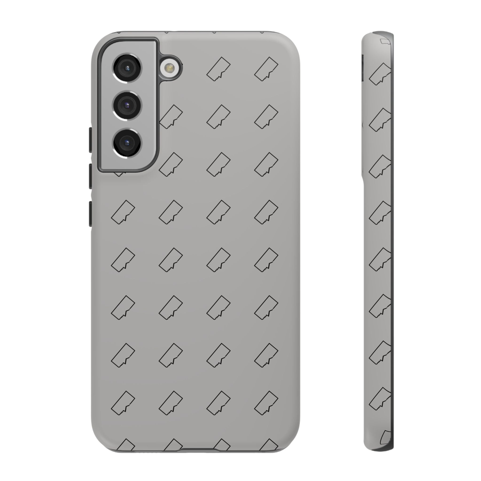 Phone Case - Minimalistic Face Pattern
